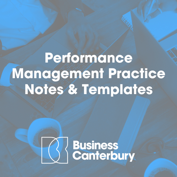 Performance Management Practice Notes and Templates