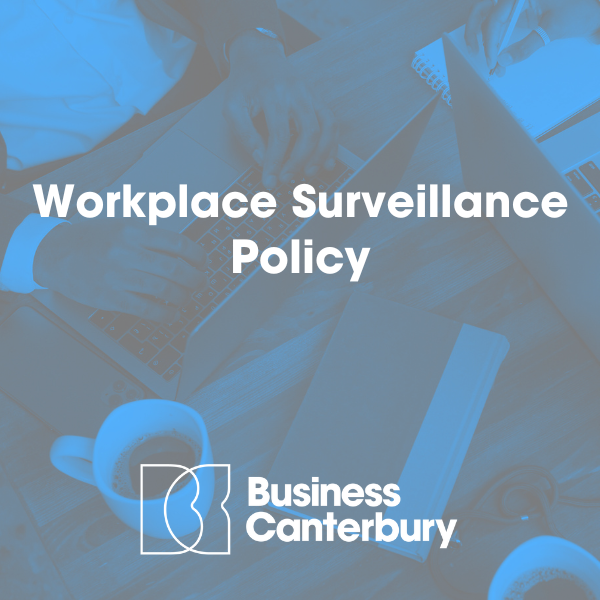 Workplace Surveillance Policy