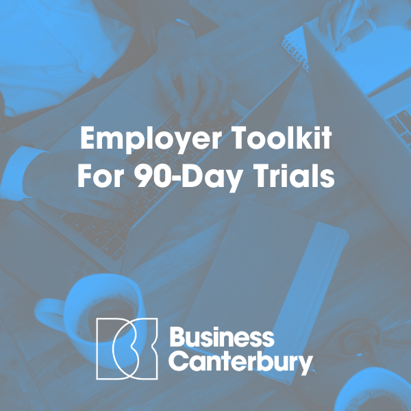 Employer Toolkit for 90-Day Trials
